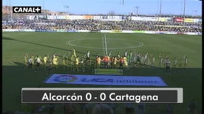 Alcorcón 0 - Cartagena 0