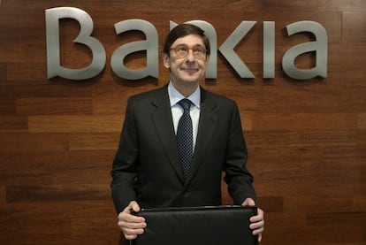 El presidente de Bankia, Jos&eacute; Ignacio Goirigolzarri 