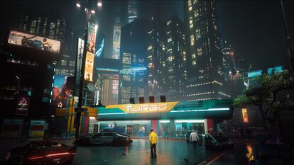 An image from the video game 'Cyberpunk 2077.'