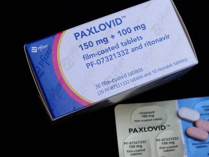 El medicamento Paxolvid, contra el Covid-19, de Pfzer.