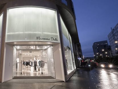 Tienda de Massimo Dutti en La Coruña.