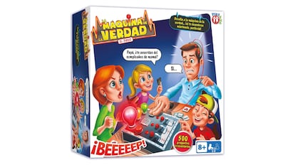 Juego de mesa La máquina de la verdad.