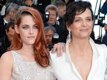 Juliette Binoche y Kristen Stewart, dos estrellas que no siguen el guión