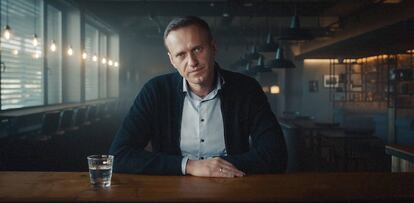 Alexéi Navalni, en un fotograma del documental 'Navalny'.