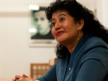 La jueza guatemalteca Yassm&iacute;n Barrios. 