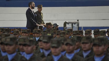 El presidente de El Salvador, Nayib Bukele