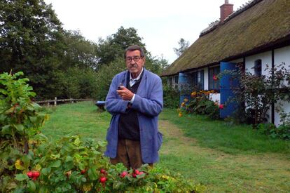 Entrevista a l'escriptor Günter Grass, a la casa que té a l'illa de Møn (Dinamarca), el 8 de setembre del 2006.