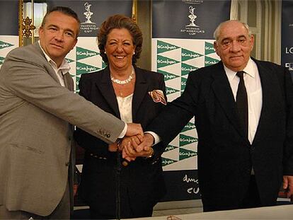 Michel Bonnefous, Rita Barberá e Isidoro Álvarez