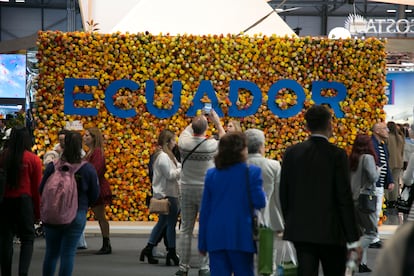 Estand de Ecuador, país socio de Fitur 2024.
