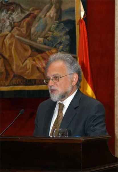 Barnett Rubin, durante un seminario sobre Afganistán en Madrid.