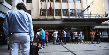 Fachada del juzgado de primera instancia número 101.