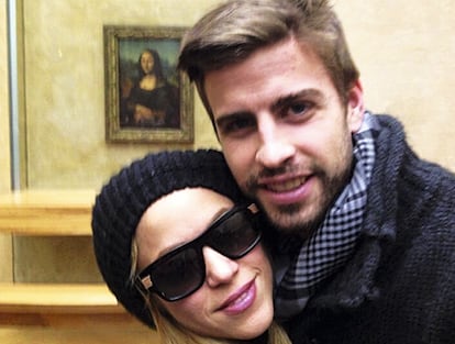 Selfie Shakira y Piqué