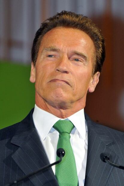 Arnold Schwarzenegger en un congreso sobre energia el pasado junio en Viena, Austria.