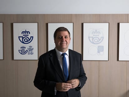 Juan Manuel Serrano, presidente de Correos.