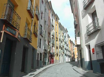 La colorida Calle Alfonso VIII