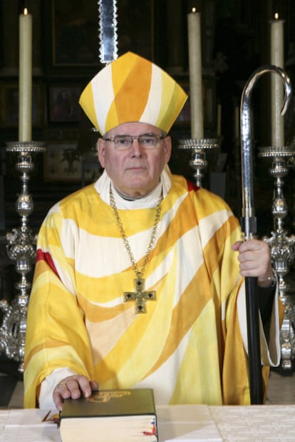 Roger Vangheluwe, ex obispo de Brujas acusado de abusos, en 2006.