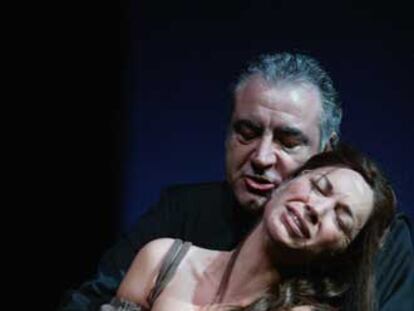 Escena del montaje <i>Fuenteovejuna </i>del Teatre Nacional de Catalunya.