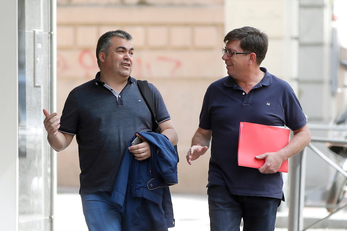 Cuando salen hombres chungos en el bancal