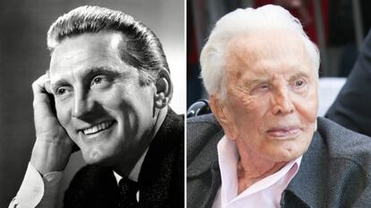 Kirk Douglas: 102 años. Entre sus papeles destacan su interpretación del pintor Vincent van Gogh en 'El loco del pelo rojo' y como el protagonista de 'Espartaco', película de Stanley Kubrick. Es el superviviente más longevo de los actores del Hollywood Clásico, junto con Olivia de Havilland (una de las protagonistas de 'Lo que el viento se llevó'; 1939), ya que solo ellos han superado los 100 años de vida.