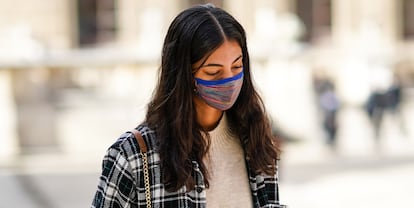 Antes de la pandemia algunos ya llevaban mascarilla.