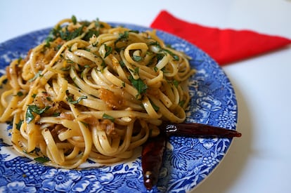 Un poco de pasta basta, GIOOOOOR. / EL COMIDISTA