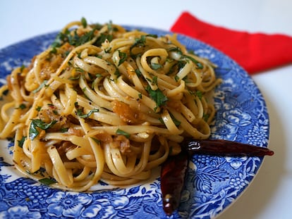 Un poco de pasta basta, GIOOOOOR. / EL COMIDISTA