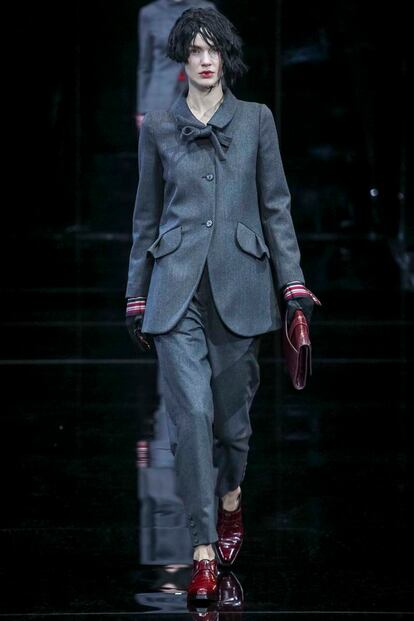 Emporio Armani desfile otono invierno 2015