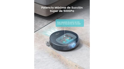Este es uno de los mejores robots aspirador que se puede comprar en Amazon