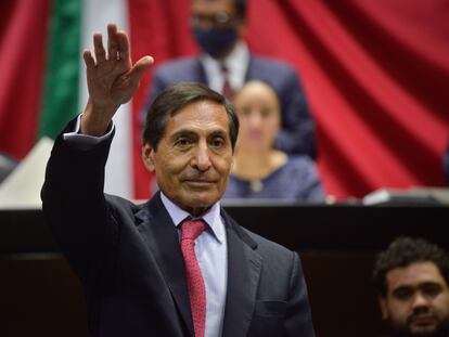 Rogelio Ramírez de la O, secretario de Hacienda y Crédito Público, durante su comparecencia ante el pleno de la Cámara de Diputados, el 27 de septiembre de 2022.