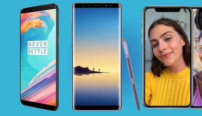 Comparativa OnePlus 5T