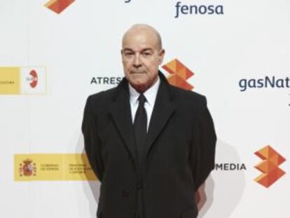 Antonio Resines, en la presentación del festival de Málaga, el 18 de marzo.