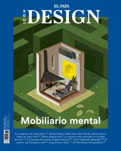 Portada de la revista 'Icon Design'.