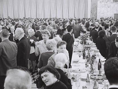 Imagen del 20 de agosto de 1966 del XV Congreso Internacional, que reunió a 4.280 matemáticos en el Kremlin.
