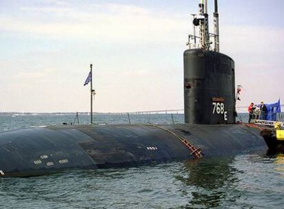 Imagen de archivo del submarino nuclear USS Hartford