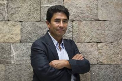 El arqueólogo Sergio Gómez, investigador del INAH.