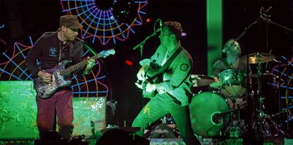 El concierto suponía el estreno absoluto de 'Mylo xyloto', quinto disco de la banda.