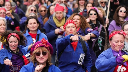 8-M en el mundo: las manifestaciones del Día de la Mujer, en imágenes