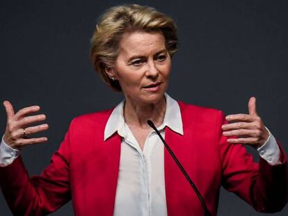 La presidenta de la Comisión Europea, Ursula von der Leyen.