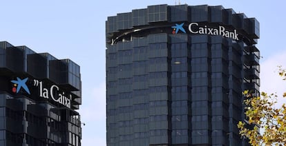 Imagen de la sede de CaixaBank.