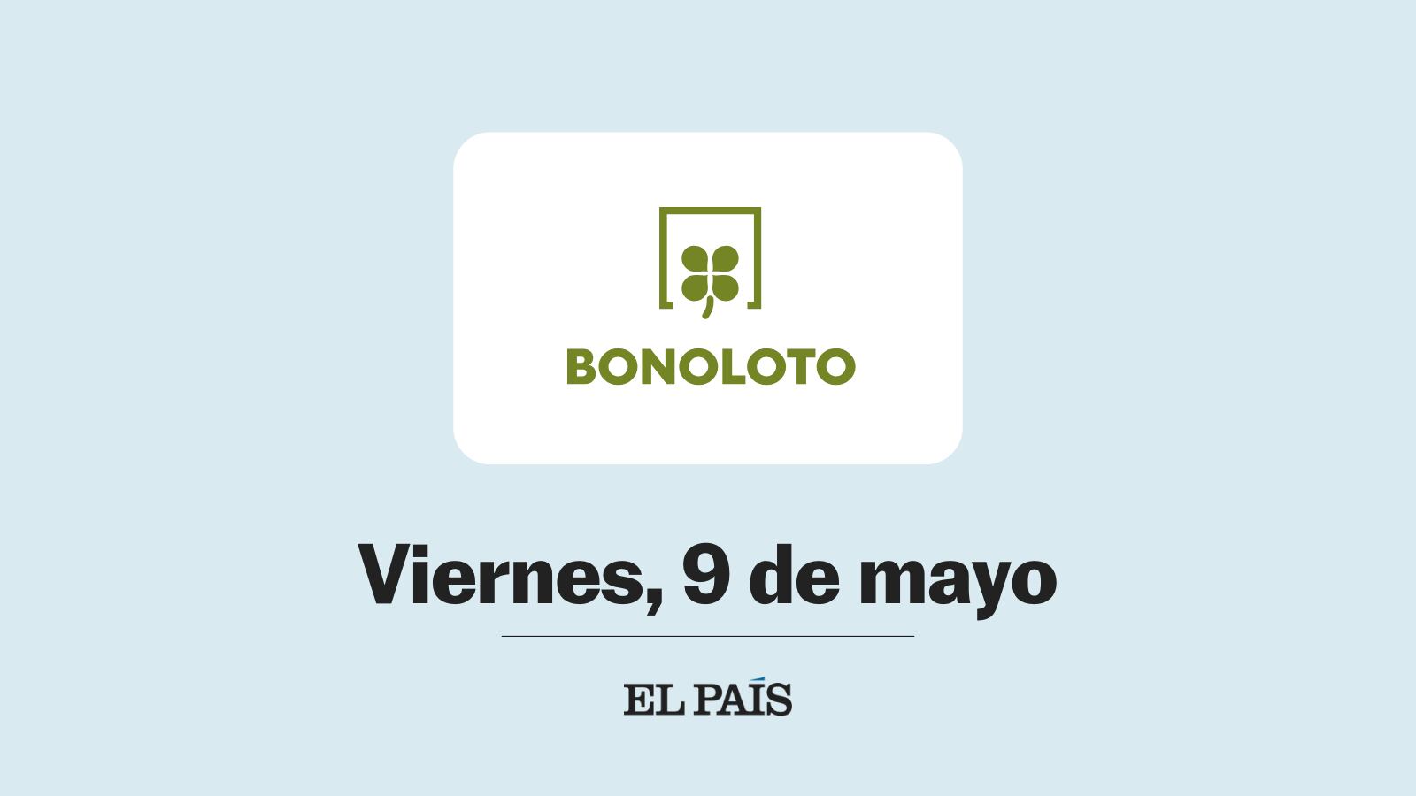 Bonoloto: comprobar sorteo del viernes 9 de mayo