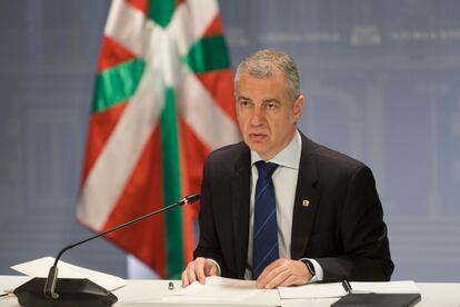 The premier of Basque Country, Iñigo Urkullu, in a file image.