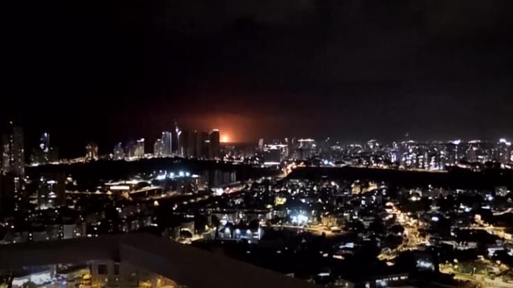 Varios misiles impactaban este martes contra Tel Aviv (Israel).