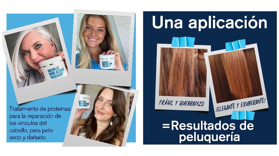 Pensada para cabellos teñidos o muy secos, este tratamiento hidratante para el pelo resulta muy efectivo. BOLDPLEX.