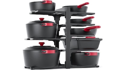 Este es el mejor organizador de ollas que se puede comprar en Amazon