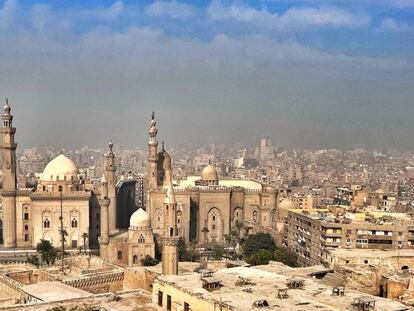 El centro de El Cairo, visto desde la Ciudadela de Saladino
