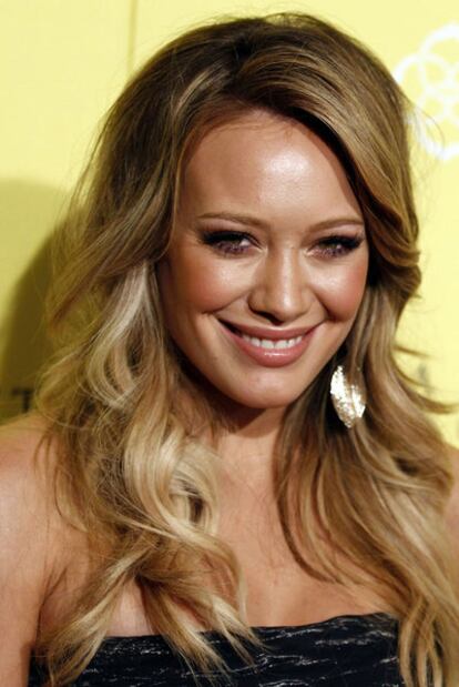 La actriz Hilary Duff.