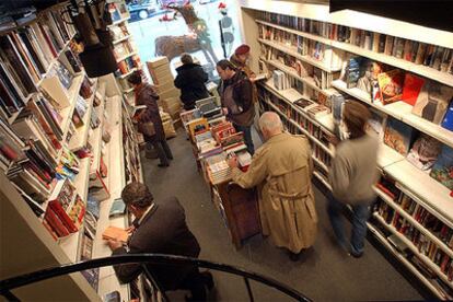 La librería Madison Avenue Bookshop de Nueva York, poco antes de ser cerrada en 2002.