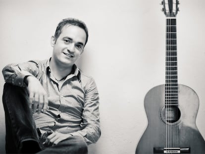 El guitarrista Francisco Bernier, que interpretará hoy el <i>Concierto de Aranjuez</i> en Sevilla.