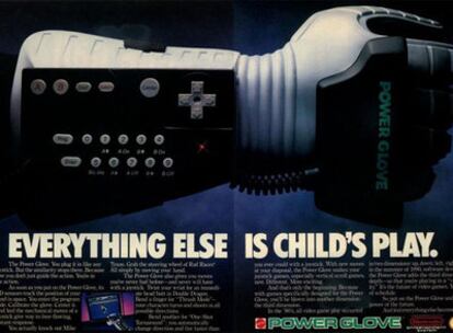 El Power Glove, de hace 20 años.