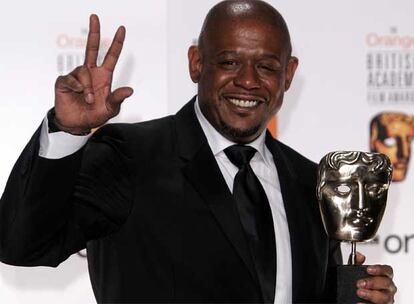 Forest Whitaker ha conseguido el premio al mejor actor en los Bafta, gracias a su interpretación en <i>El último rey de Escocia</i>. El actor estadounidense también está nominado a los Oscar por el papel de Idi Amin, el dictador que aterrorizó durante los años 70 a Uganda y a medio mundo.